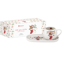 Kangaroo mug & plate set