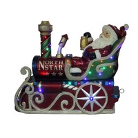Santa on Train