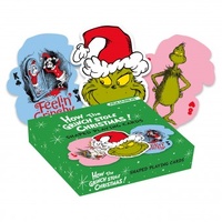 Grinch playing cards