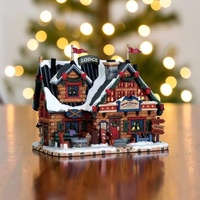 Lemax lighted building Apres Ski Lodge